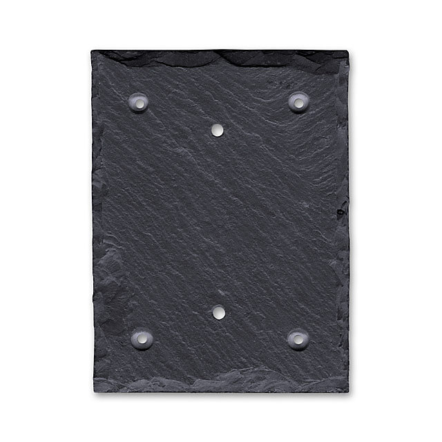 Ardoise en schiste pour support chiffre 11.5 x 15 cm