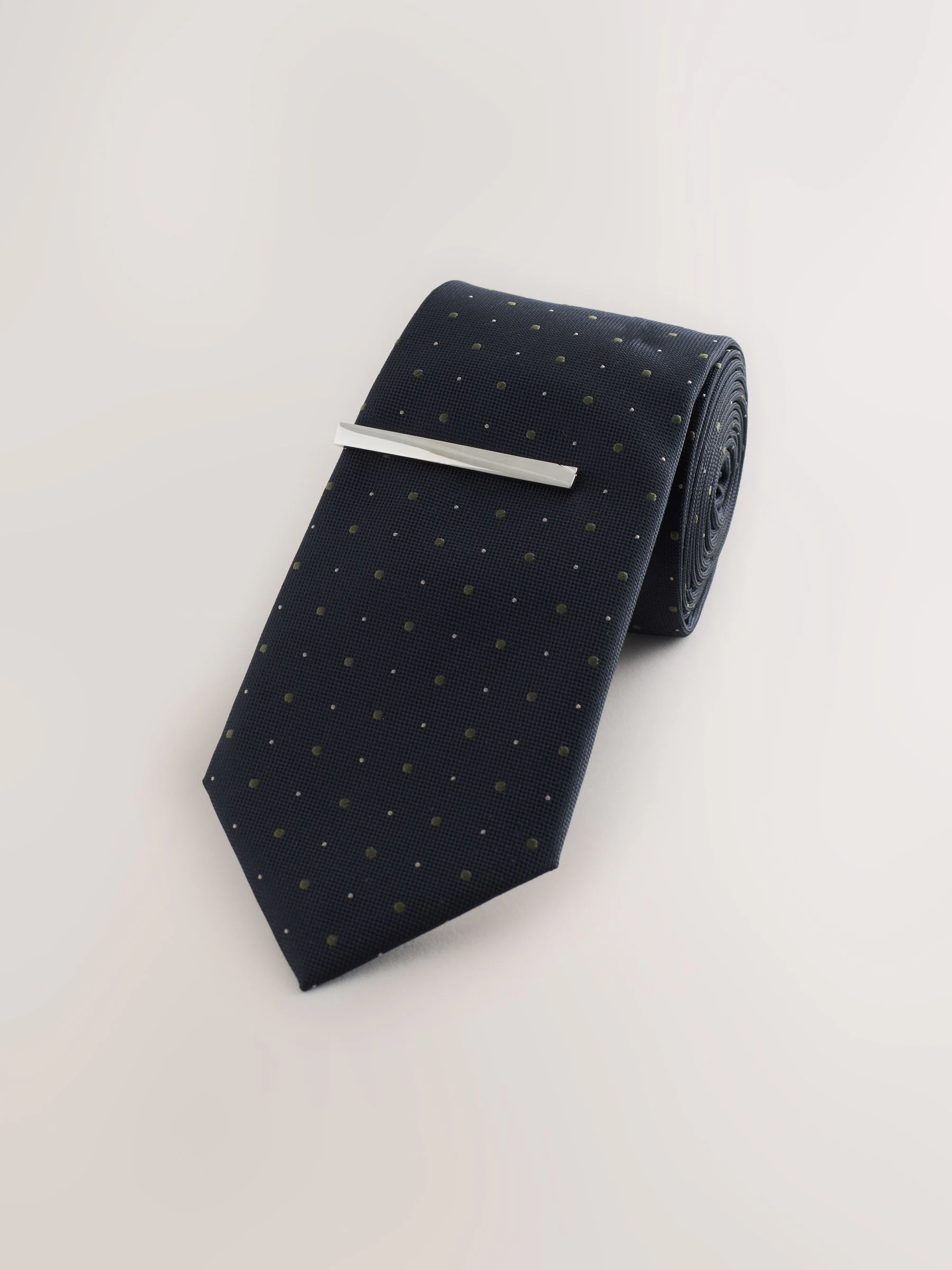 Marineblauw - Das met patroon
