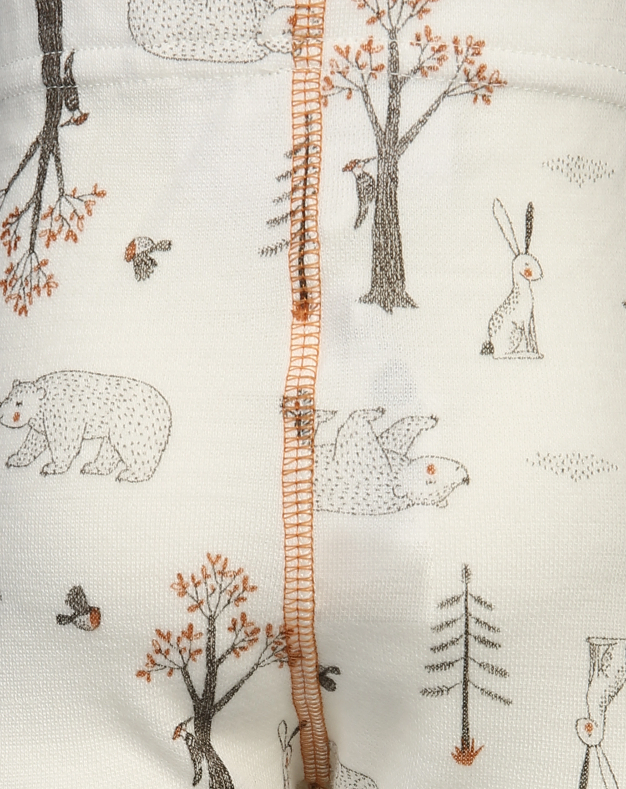 Schlupfhose 70 - FOREST mit Wolle in copper