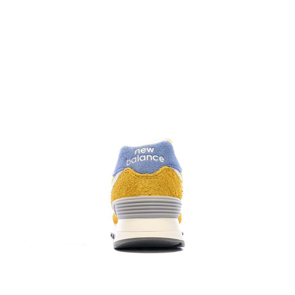 New Balance ML574 Baskets Jaune Moutarde Femme New Balance