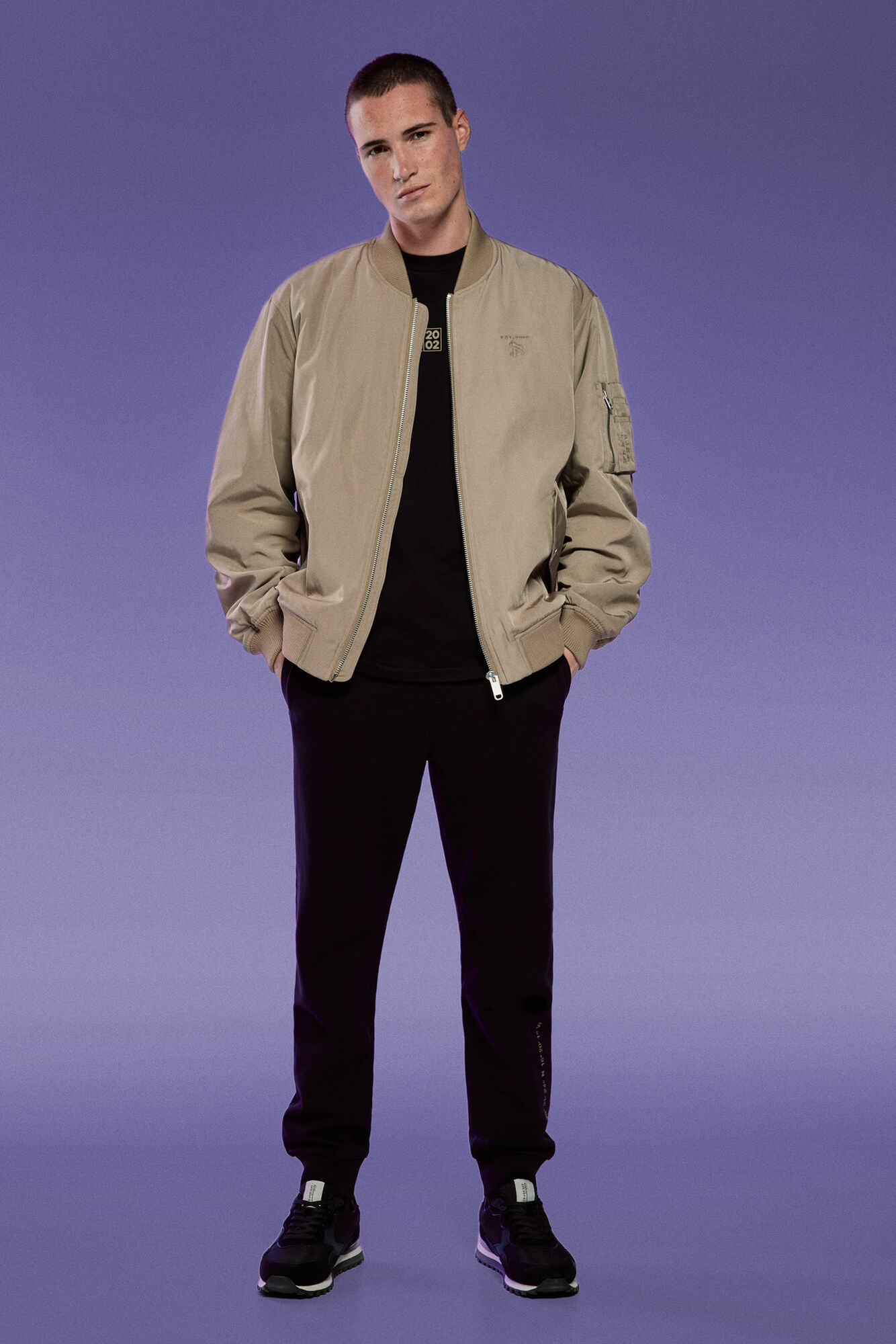 Jaqueta bomber acolchoada da Pedri x Springfield
