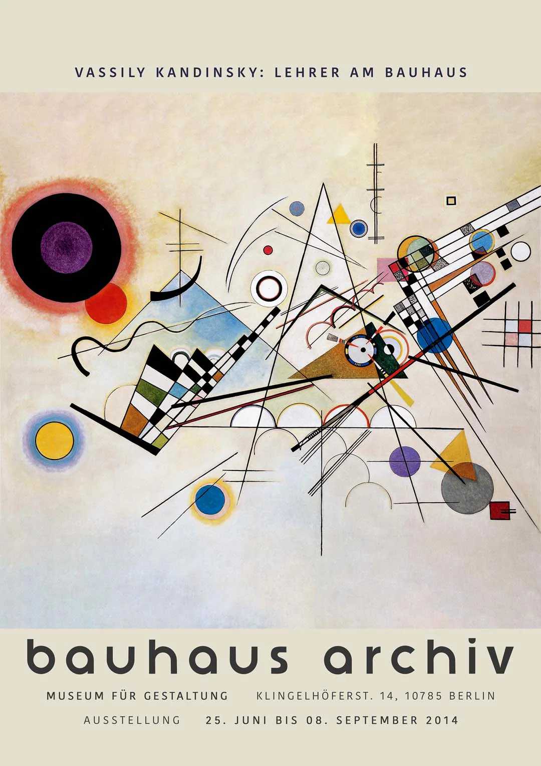 Komposition VIII von Wassily Kandinsky Ausstellung