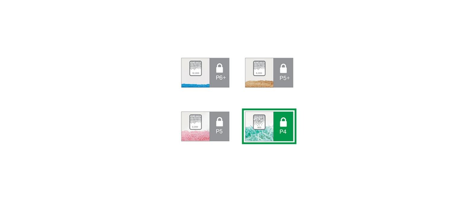 Aktenvernichter IQ Office Pro, P-4, bis zu 20 Blatt<br>Manueller Dokumentenvernichter mit Partikelschnitt für die sichere Vernichtung vertraulicher Unterlagen