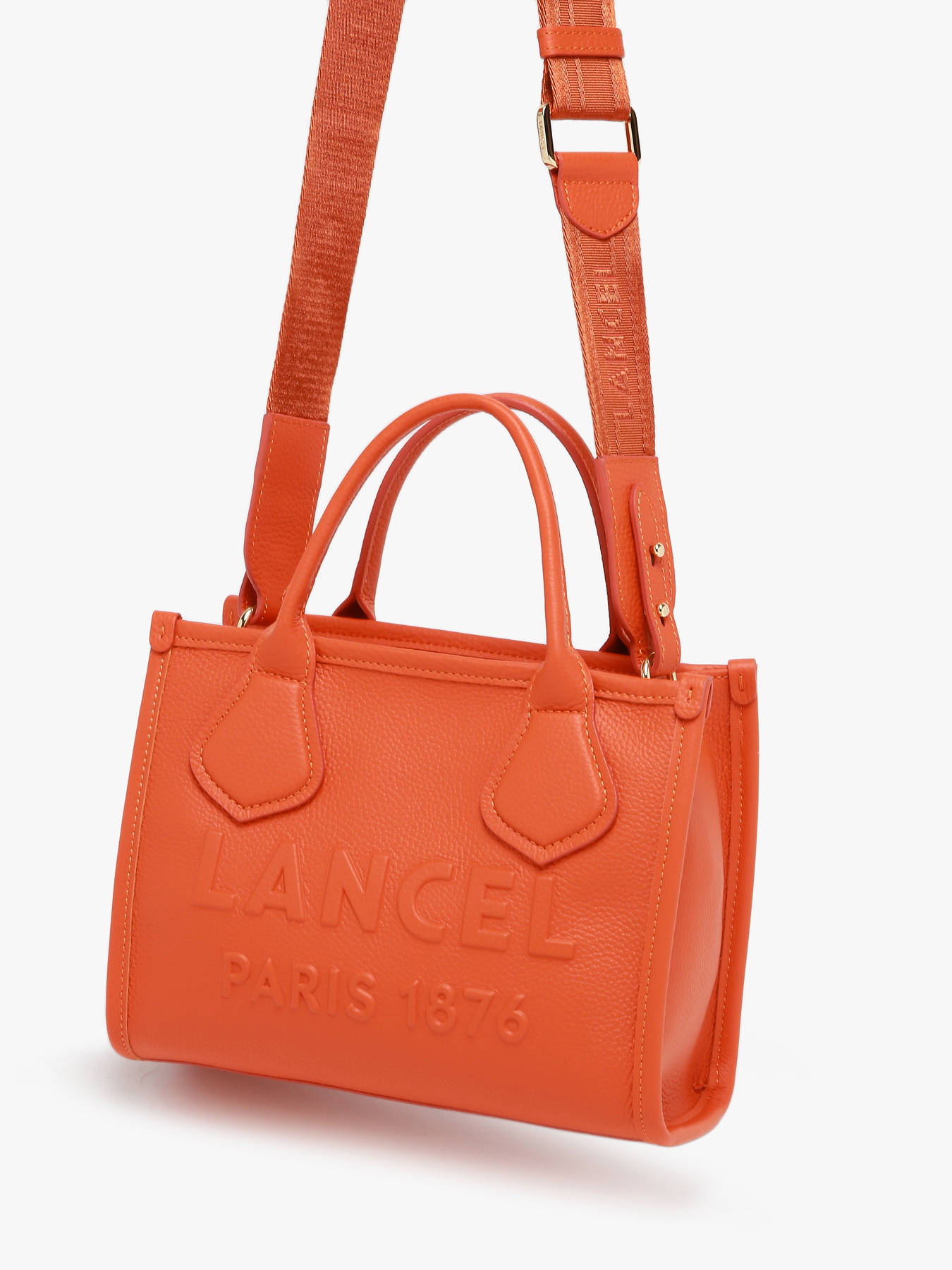 Cabas zipp S Jour cuir LANCEL