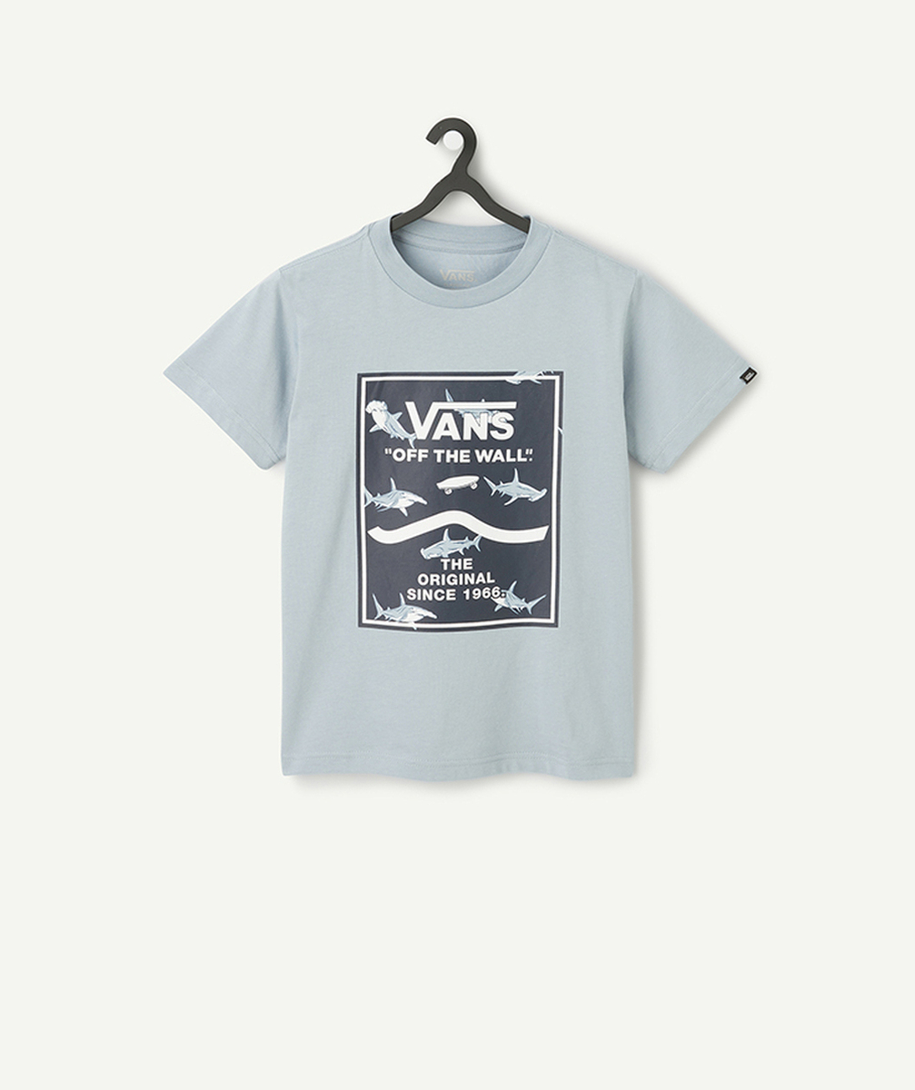 VANST-SHIRT MANCHES COURTES PRINT BOX 2.0 BLEU AVEC MOTIF