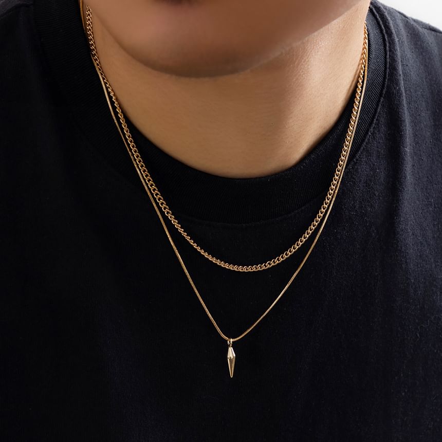 Gretlyn - Stud gelaagde ketting