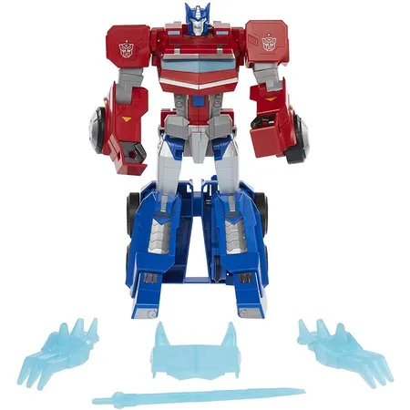 Hasbro Transformers Spielzeug Bumblebee Cyberverse Adventures Roll N’ Change Optimus Prime