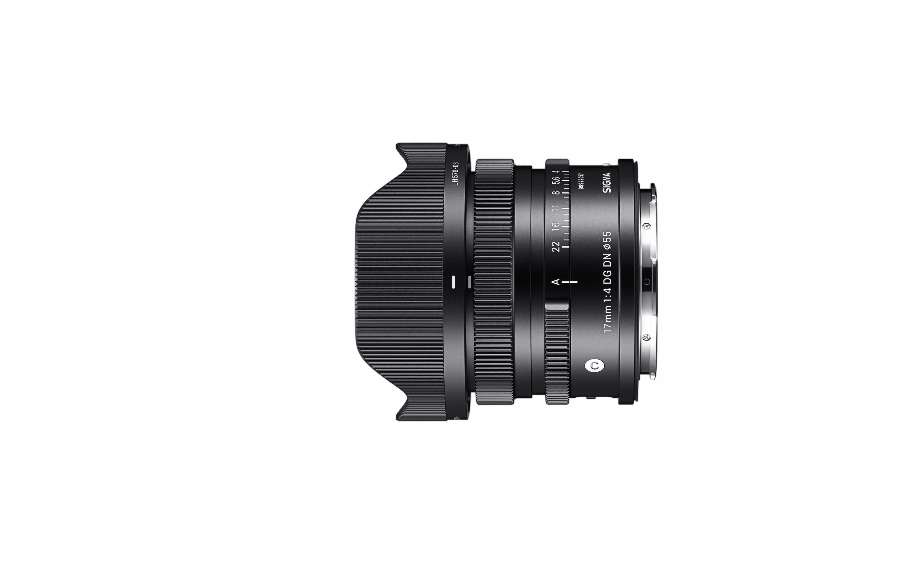 Festbrennweite 17mm F/4 DG DN C – Sony E-Mount<br>Kompaktes Ultra-Weitwinkel-Objektiv