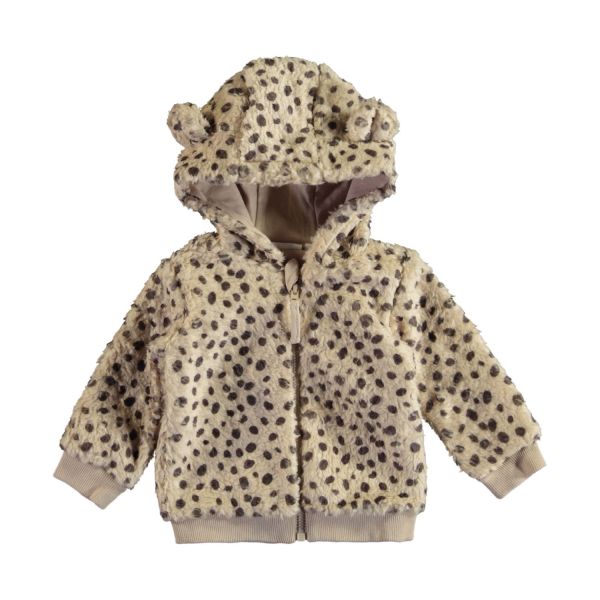 Babylook Teddy Vest - Maat 50/56 - Ecru