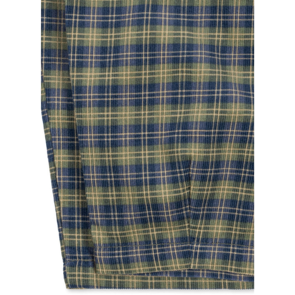 Køb Konges Sløjd Laurel Blue Check Cara Bukser GOTS