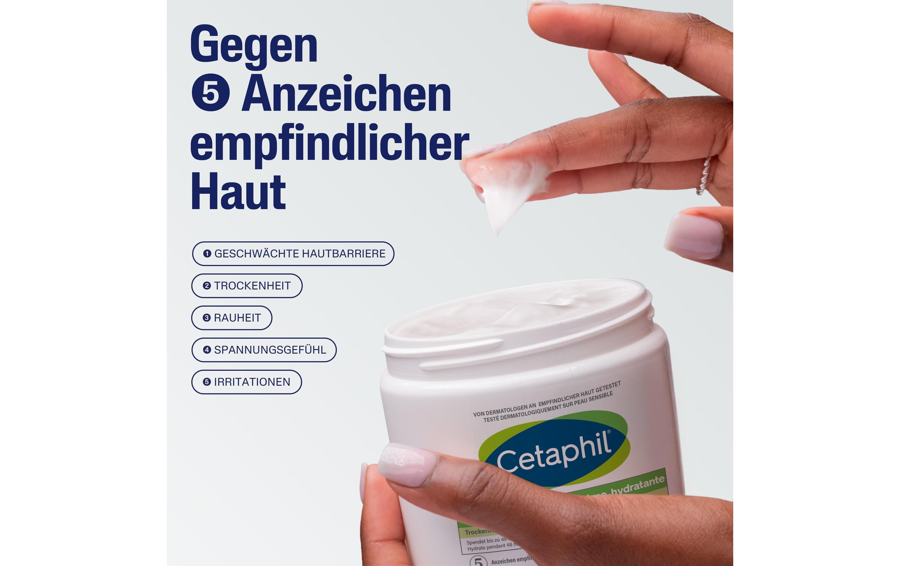 Feuchtigkeitscreme 453 gReichhaltige Creme spendet 48 Stunden intensive Feuchtigkeit