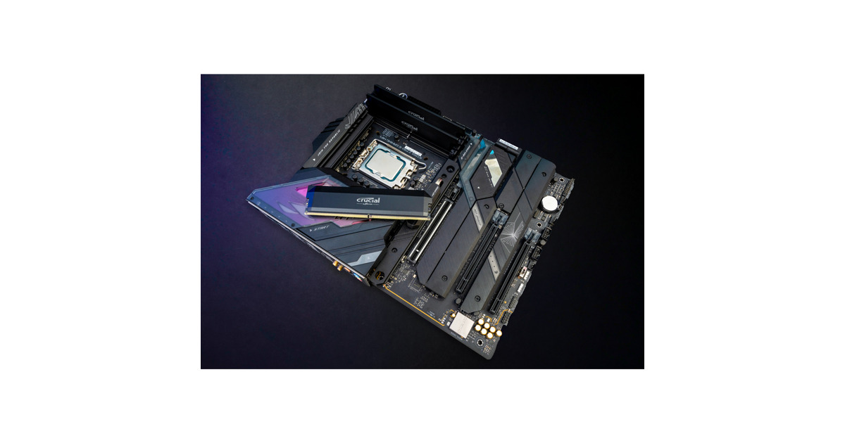 Crucial32 GB DDR5-6000 Kit werkgeheugen  (Zwart, CP2K16G60C36U5B, Pro Overclocking, XMP, EXPO)