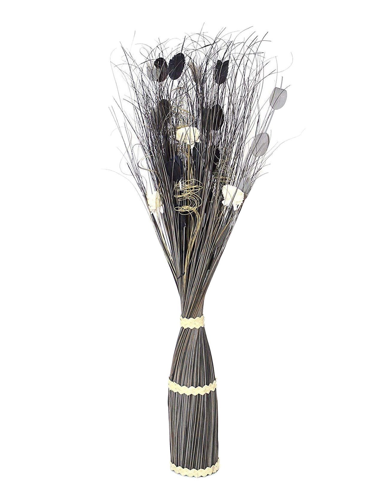 Dekobündel Naturdeko 100cm Trockenblumen Strohblumen Kunst Blumen Blüten Gräser