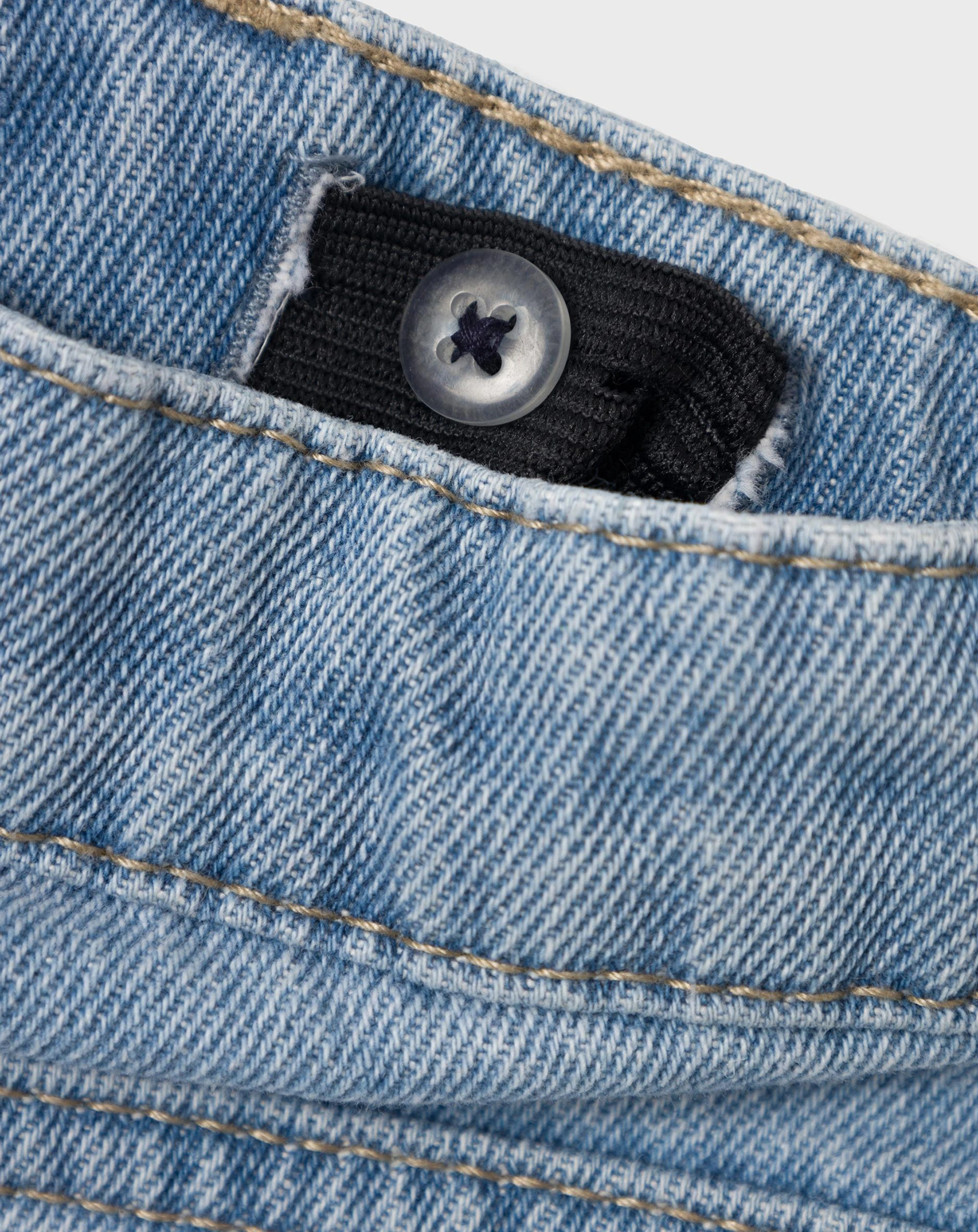 Jeans NMFBELLA MOM FLOWERS 1250-TE in light blue