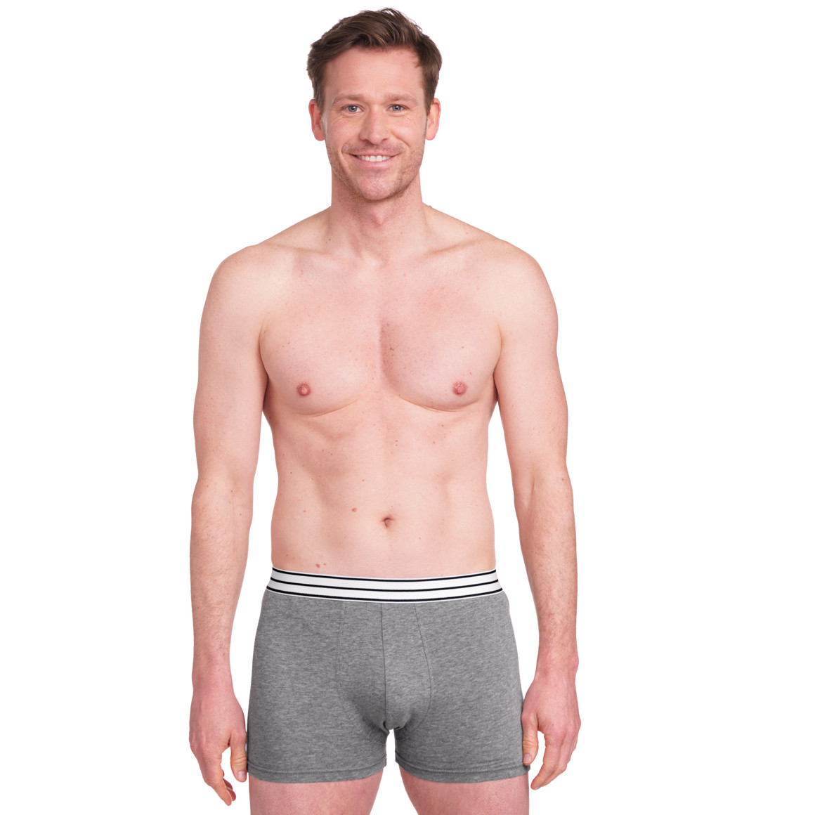 VanVaan Herren Retroshorts mit Webbund grau
