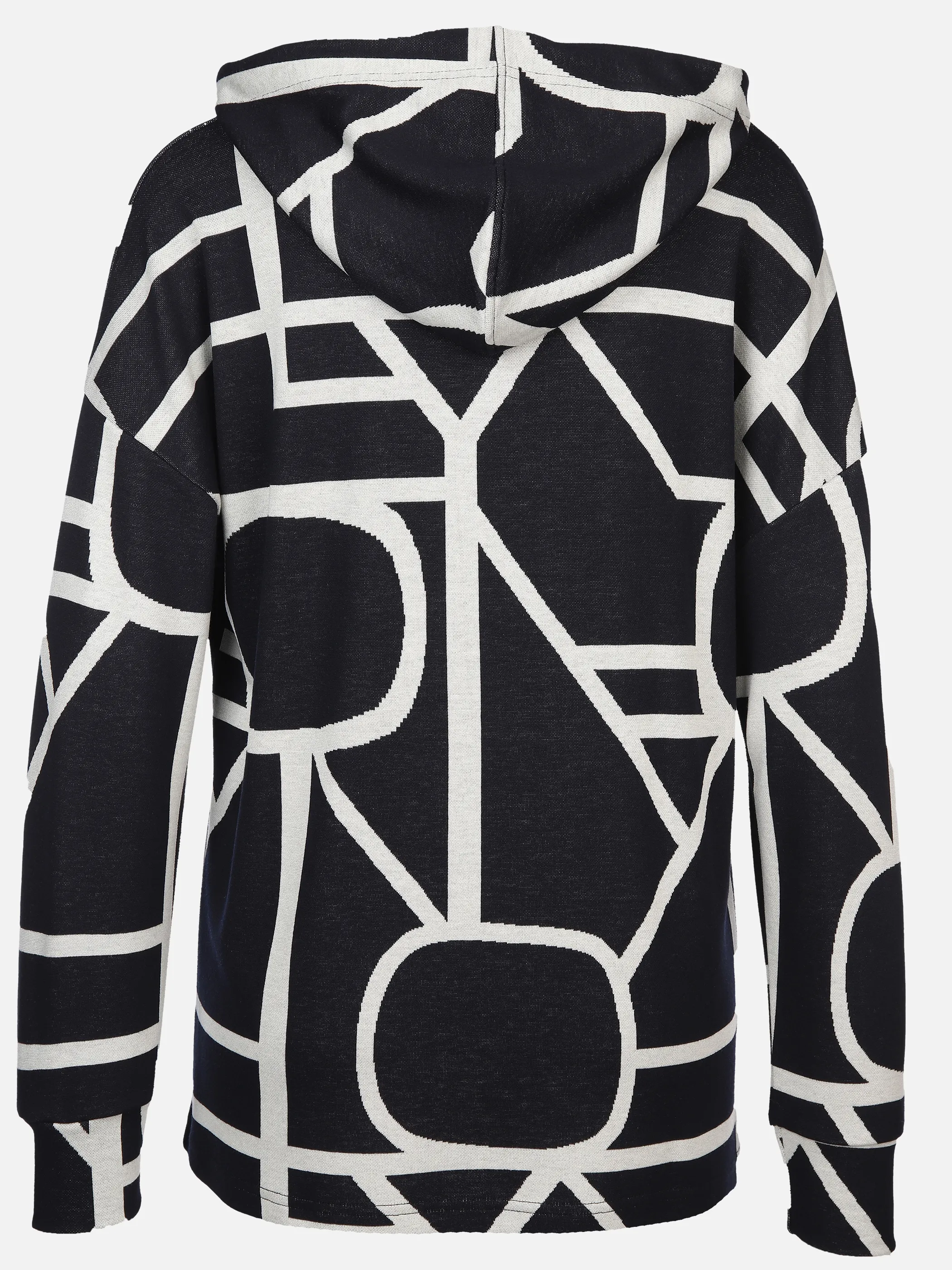 Damen Jacquard Hoodie