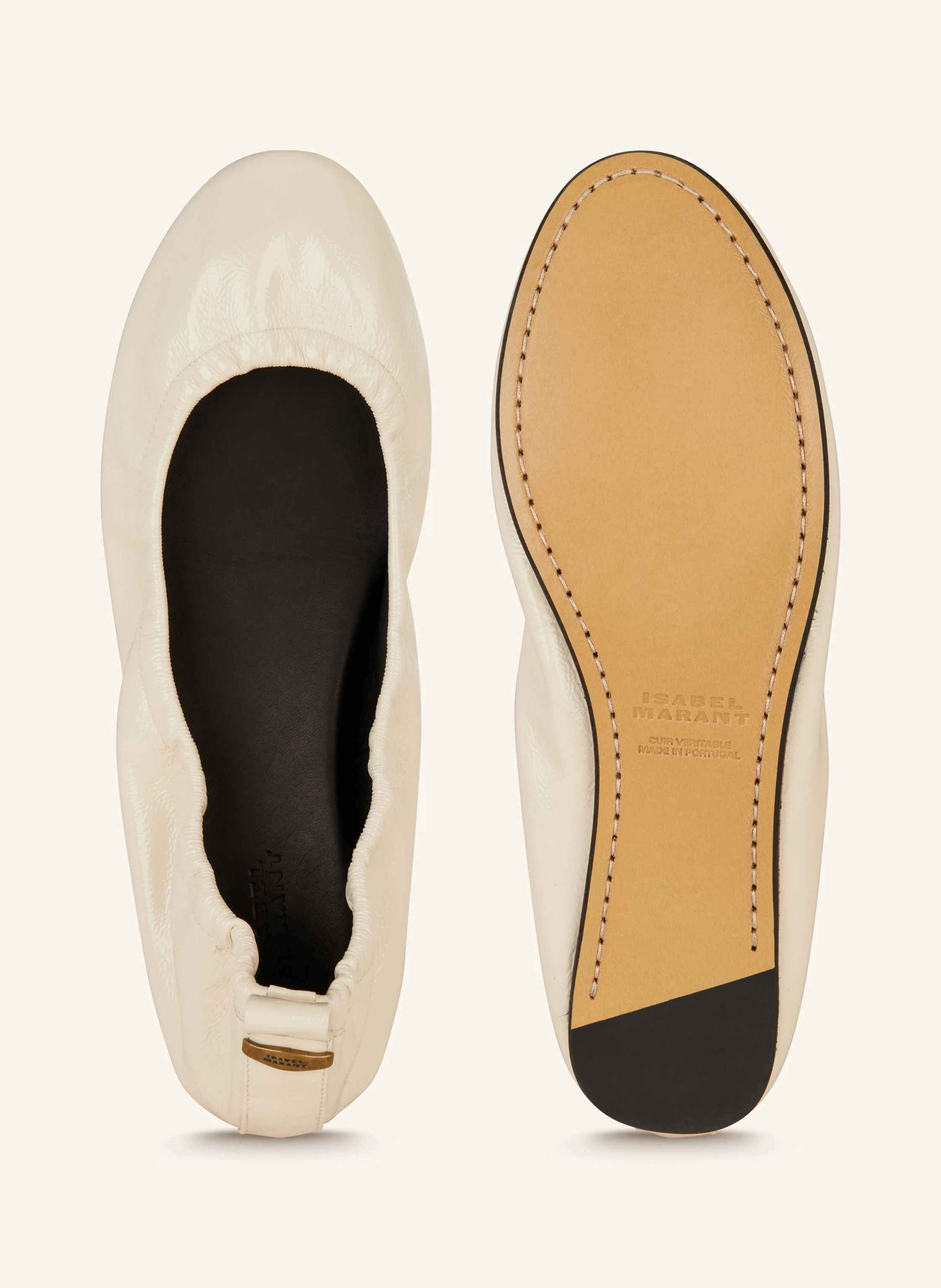 ISABEL MARANT Lack-Ballerinas BELNA