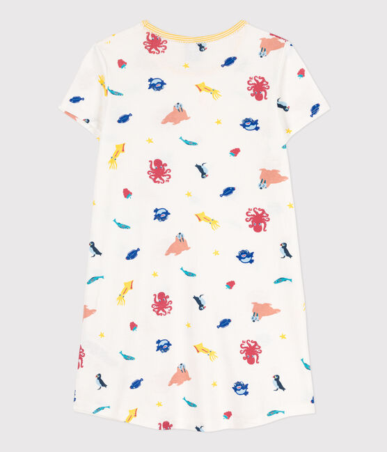 Chemise de nuit phosphorescente en coton petite fille