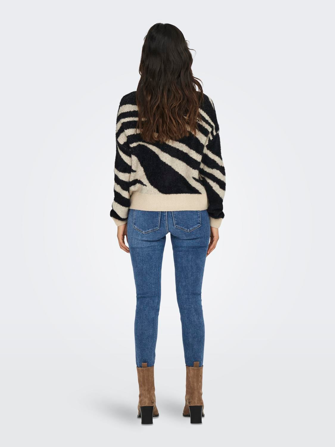 ONLGIANNA Strickpullover Black