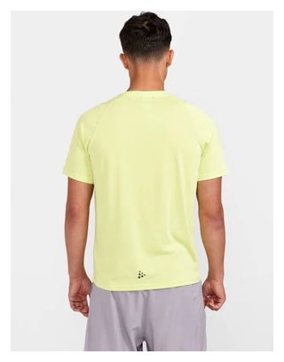 Maillot manches courtes Craft Core Essence Bi-Blend Jaune