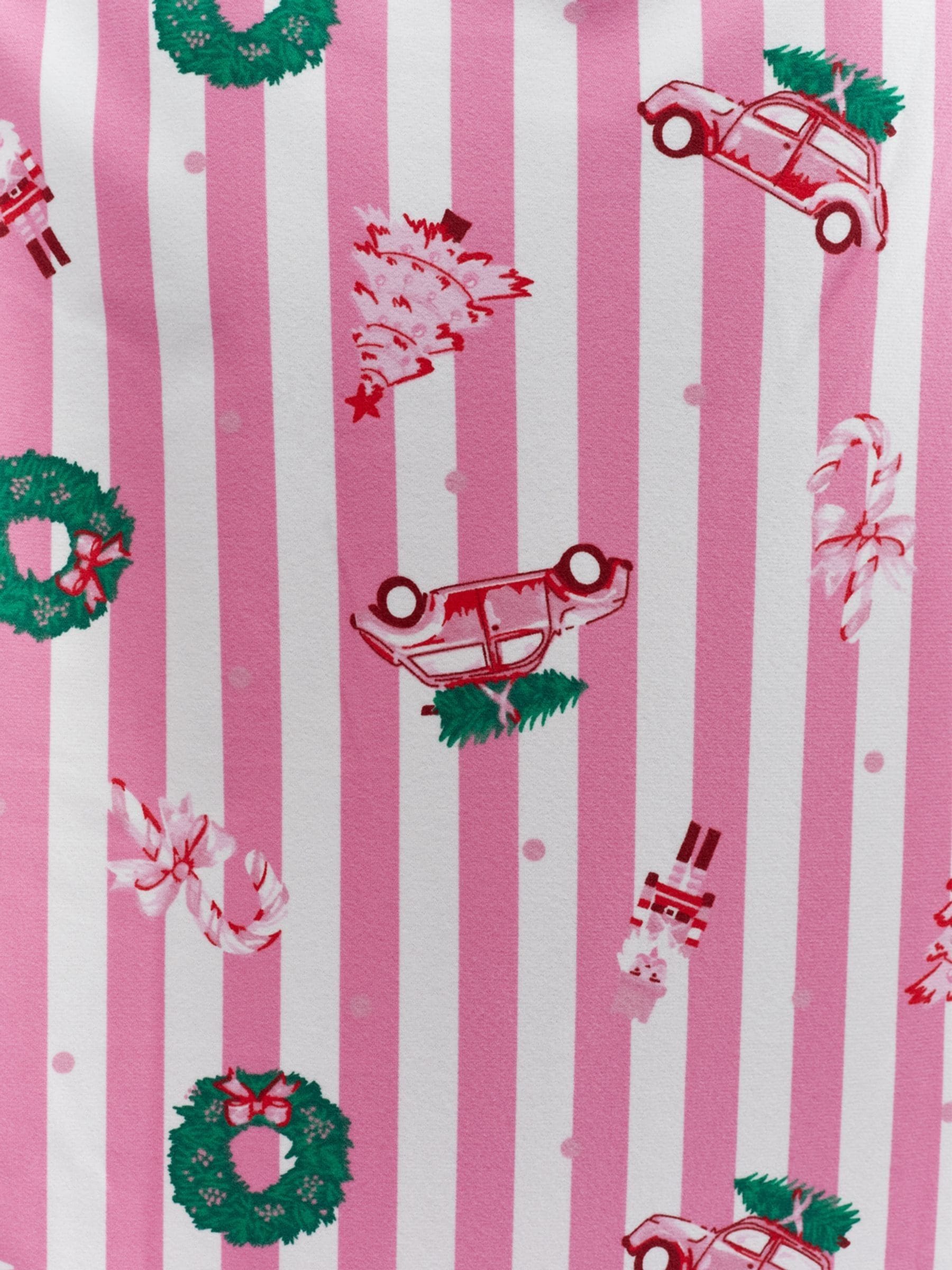 Roze/Witte Kerstprint - Boux Avenue Pyjamas In a Bag
