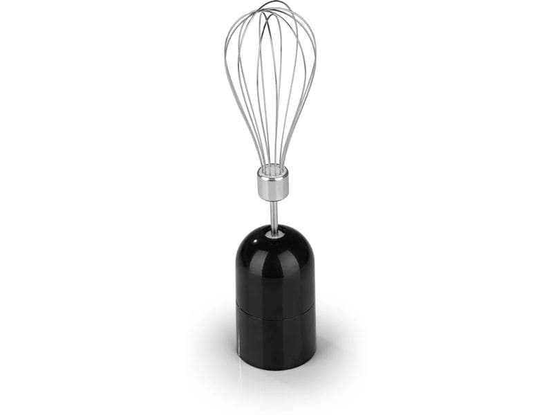 GOURMETmaxx Akku-Stabmixer LED Schwarz Kabelloses Stabmixer-Set