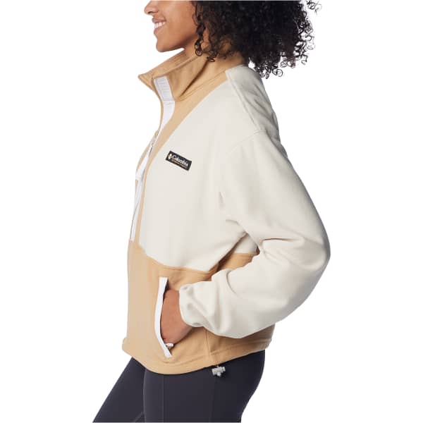 Veste polaire COLUMBIA W BACK BOWL FLEECE CHALK/CANOE/WHITE