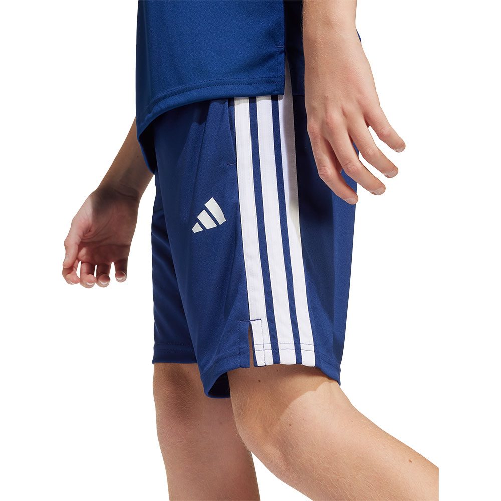 adidas Train Essentials 3-Streifen Shorts Kinder dark blue