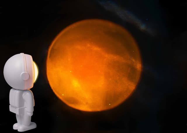 Fizz Creations Astronaut Sunset USB-lampe