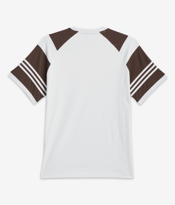 adidas Tyshawn T-Shirt (cry white dark brown)