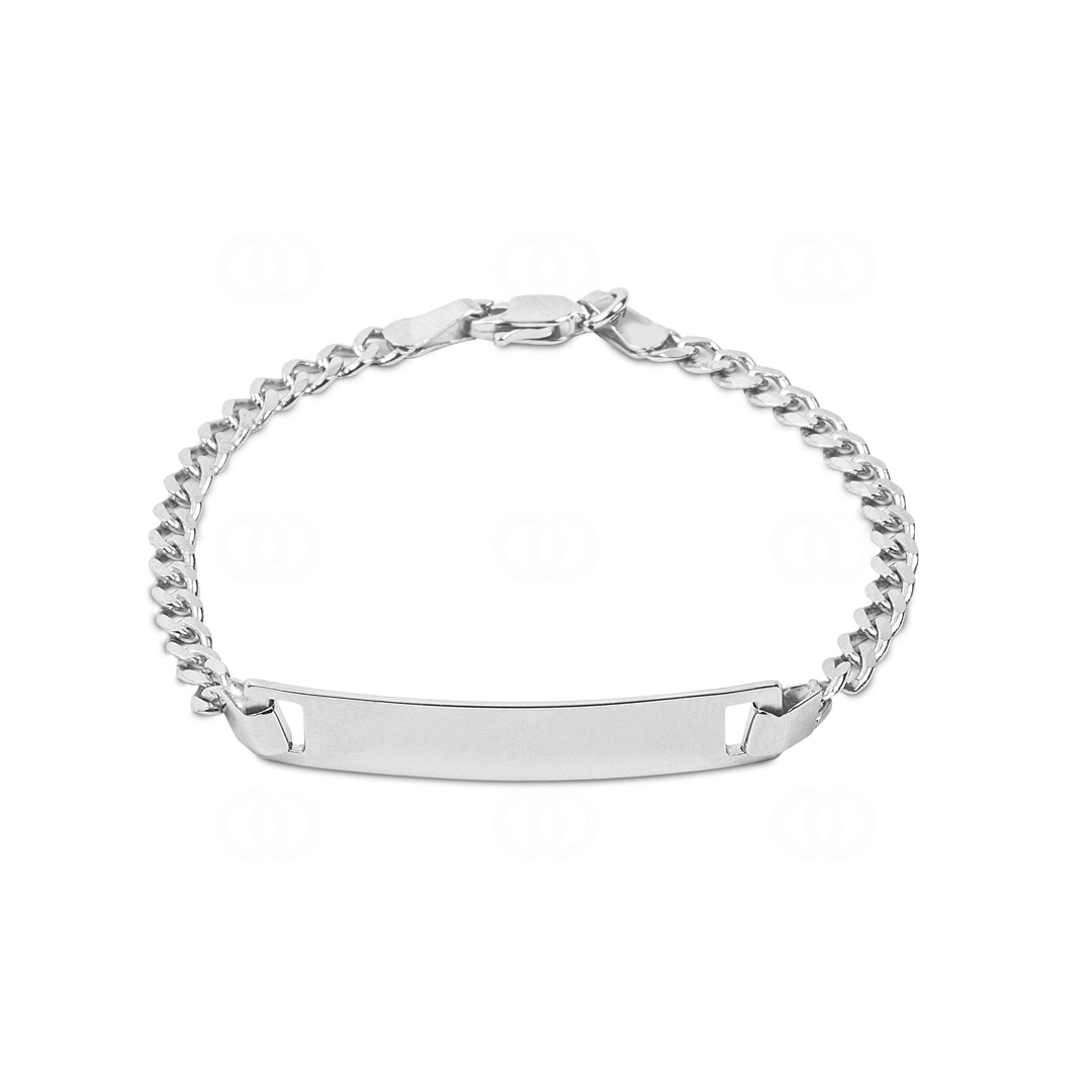Gravurarmband Panzer 925 Silber 3.5mm