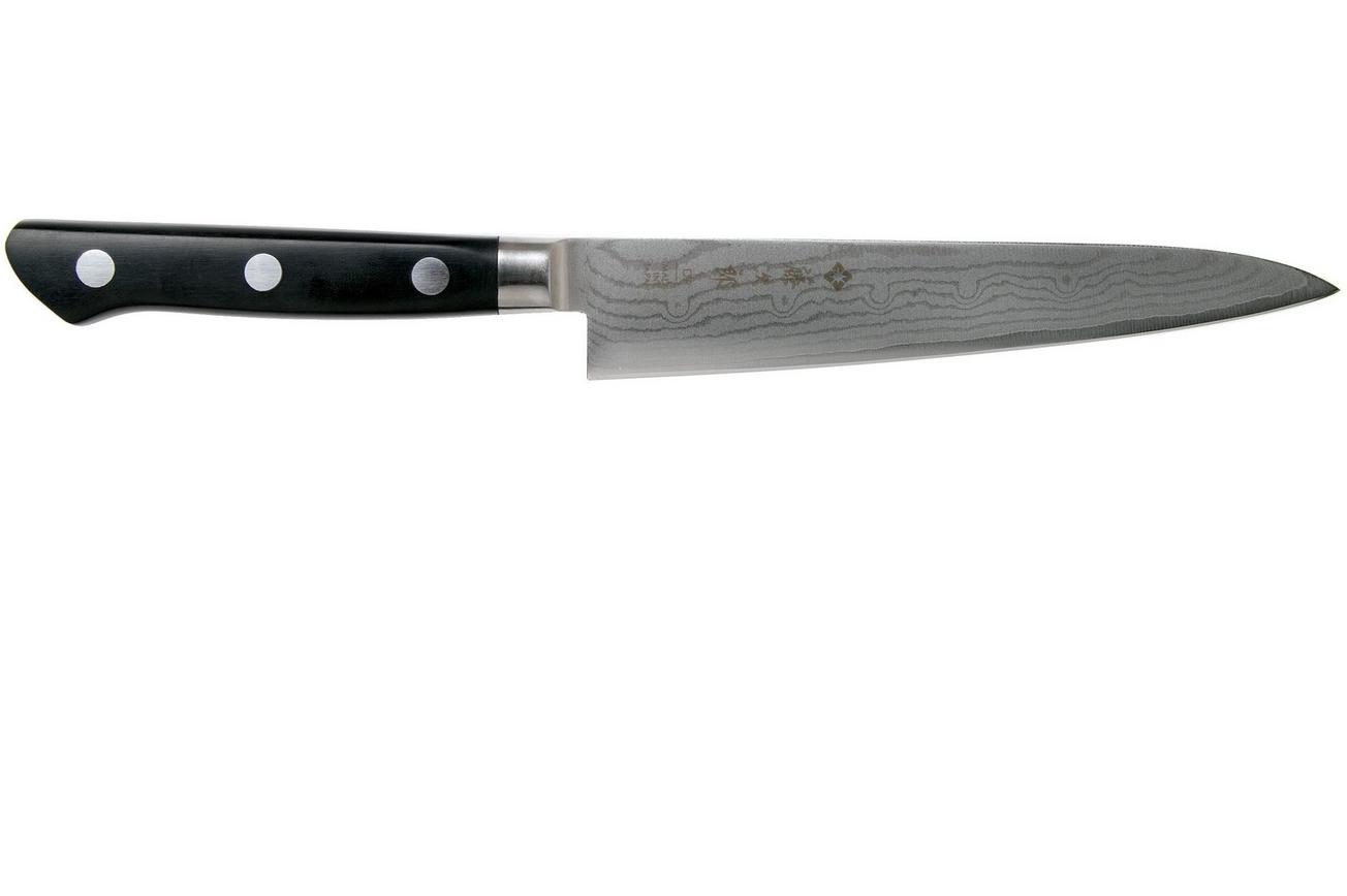 Tojiro DP 37 laags damast, koksmes 15 cm