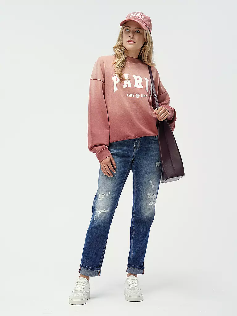 AESTHER EKME Ledertasche - Hobo SWAY TOTE dunkelrot