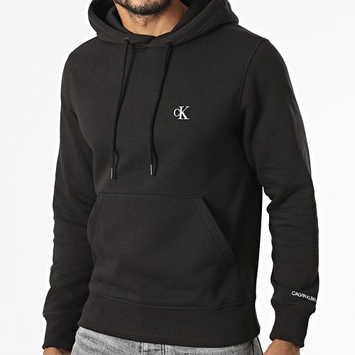Sweat Capuche CK Essential Regular 5713 Noir