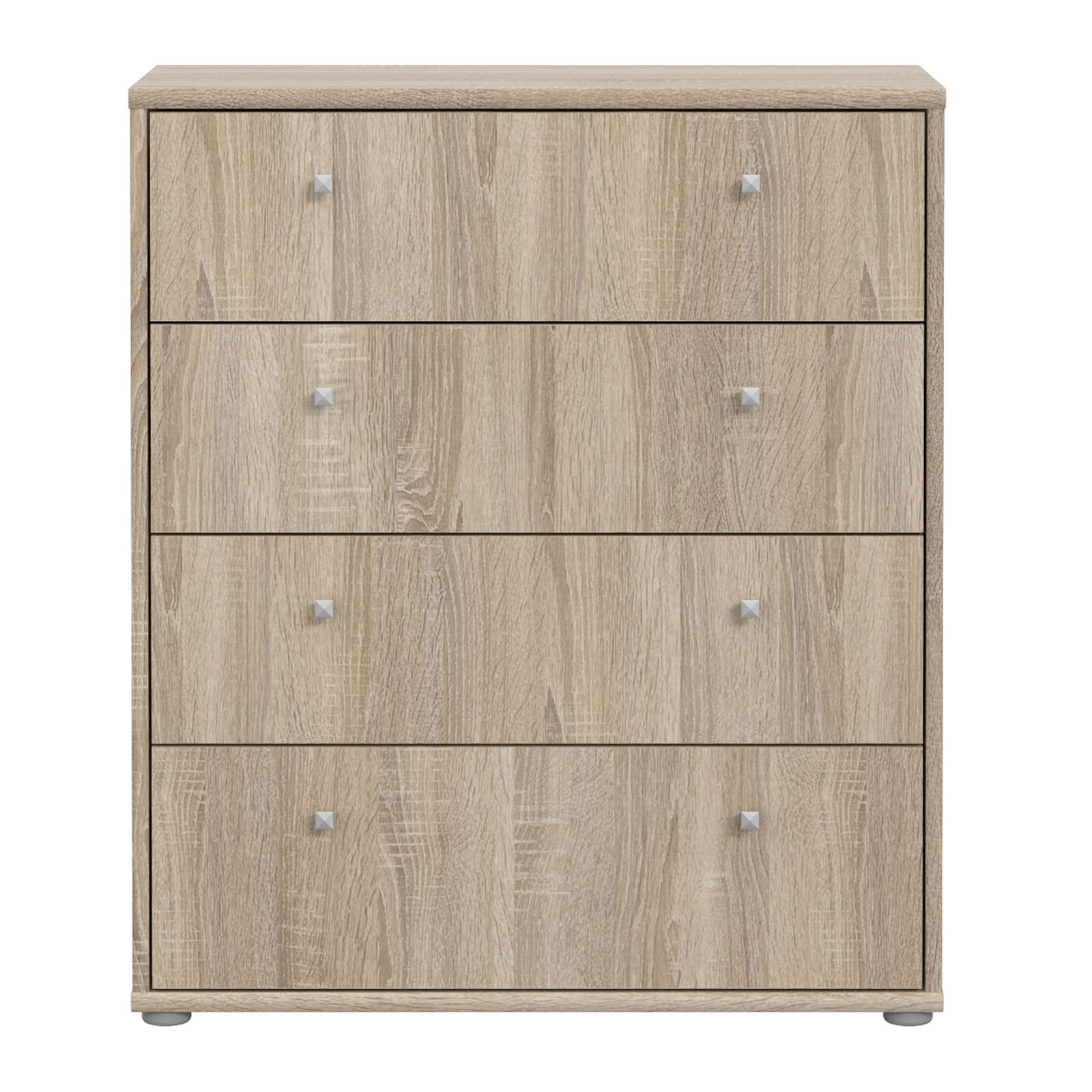 Kommode - Sonoma Eiche - 74 cm breit - vier Schubkästen