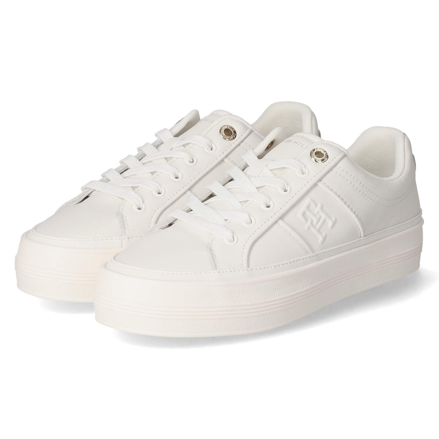 Tommy Hilfiger Low Sneaker MONOGRAM - ecru