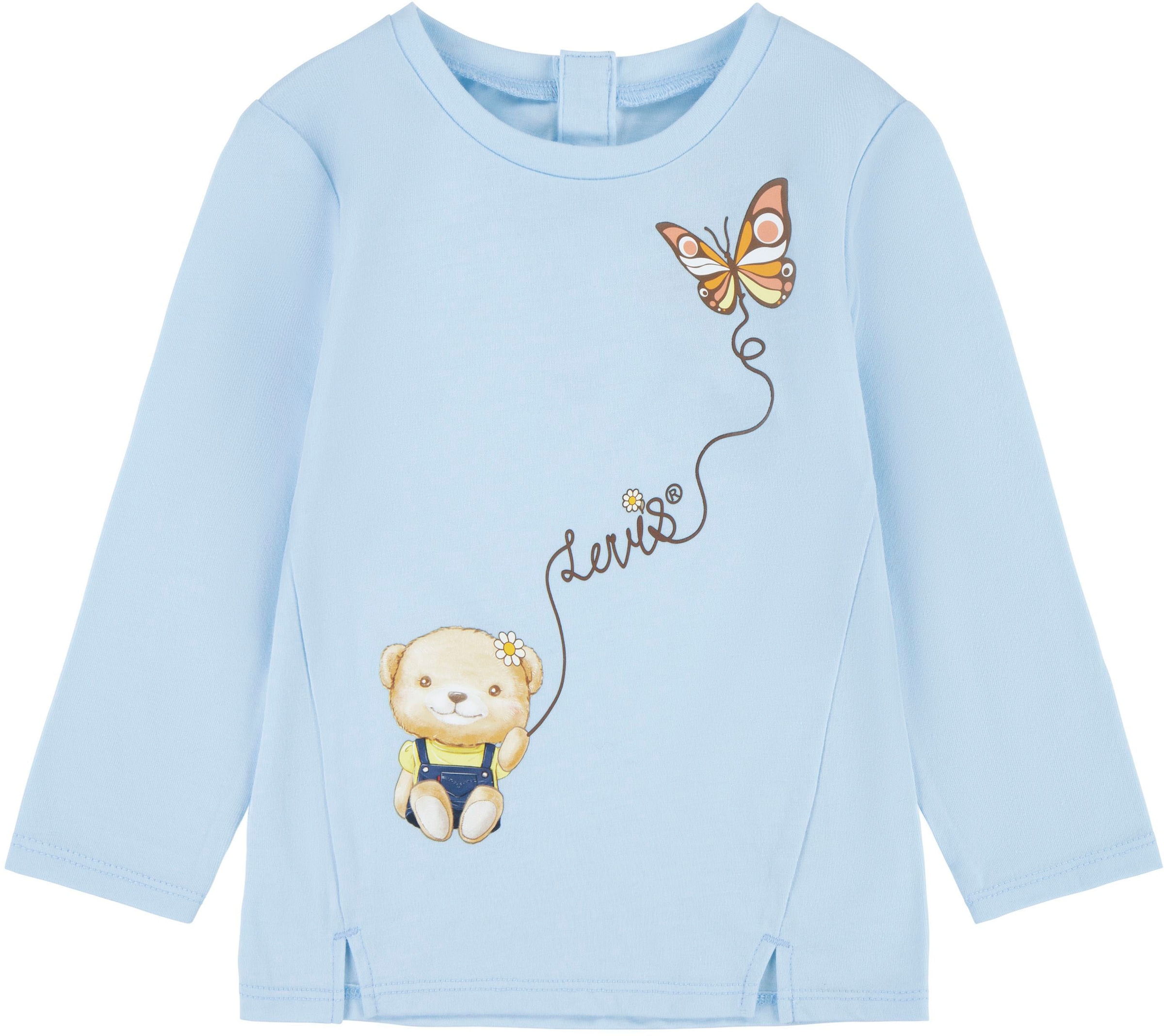 Levi's® Kids Langarmshirt »LVG BEAR NOTCHED FRONT TEE«, for BABYS