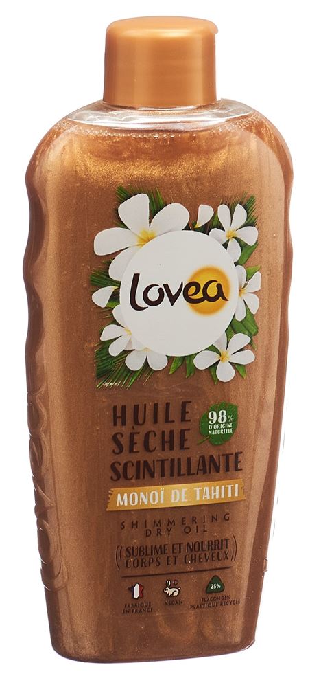 Lovea schimmerndes Trockenöl Öl monoï de tahiti Fl 150 ml