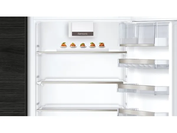 [OUTLET] - Siemens iQ500 KI86NADF0 integreret køle-/fryseskab - bredde: 56 cm - dybde: 55 cm - højde: 177.5 cm - 254 liter - Klasse F - Fladhængsel