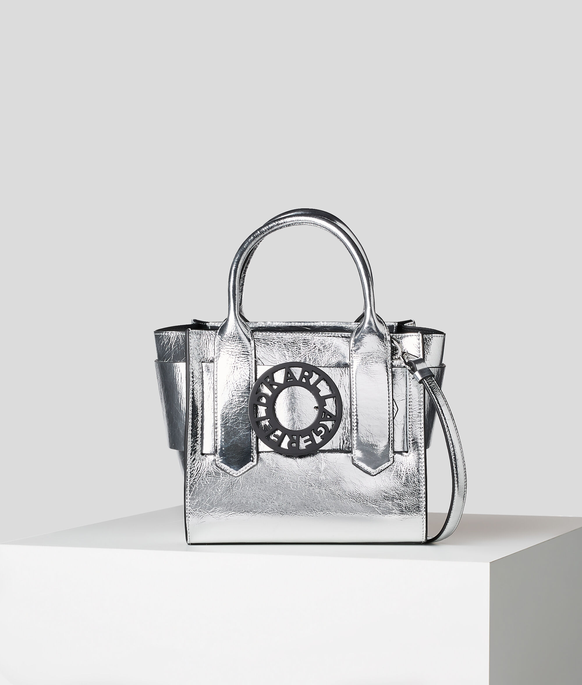 PETIT SAC CABAS MÉTALLISÉ K/DISC