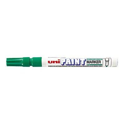Uni PAINT PX - Marqueur permanent - pointe fine - vert foncé
