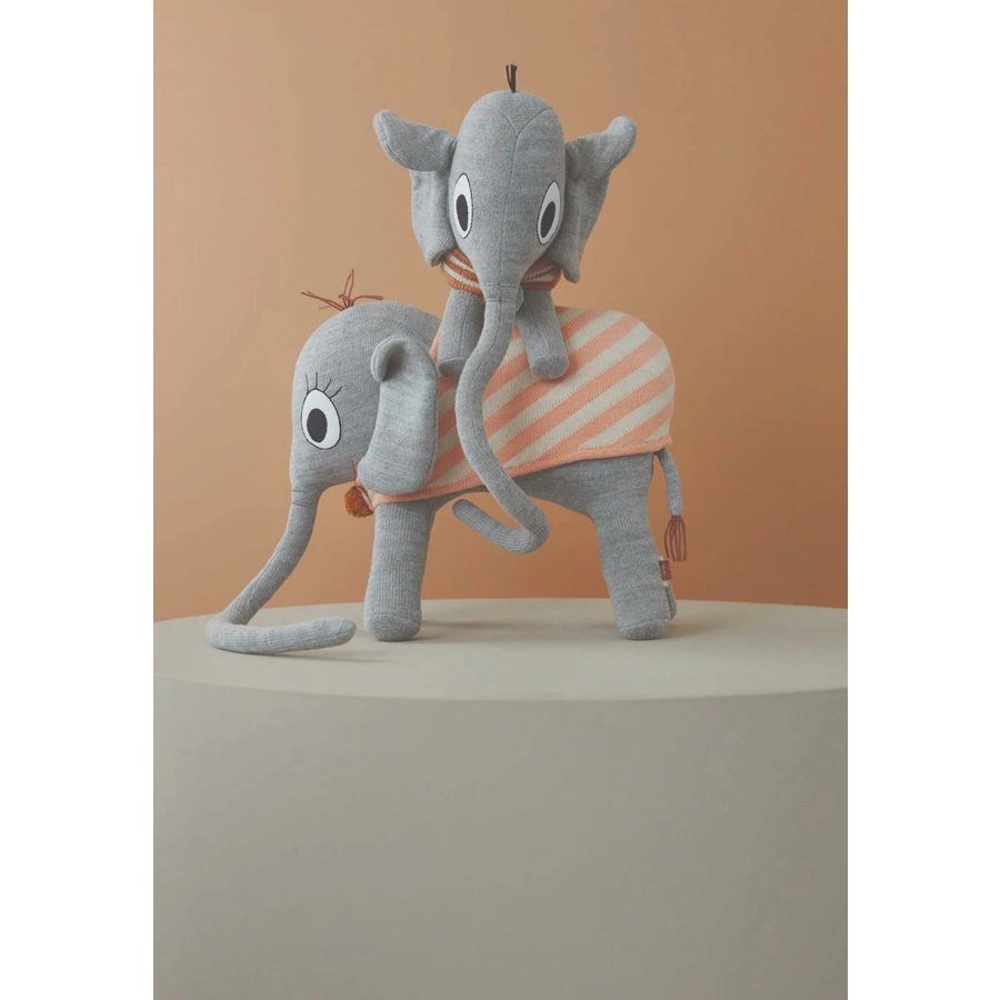 OYOY Kuscheltier Ramboline Elephant grey