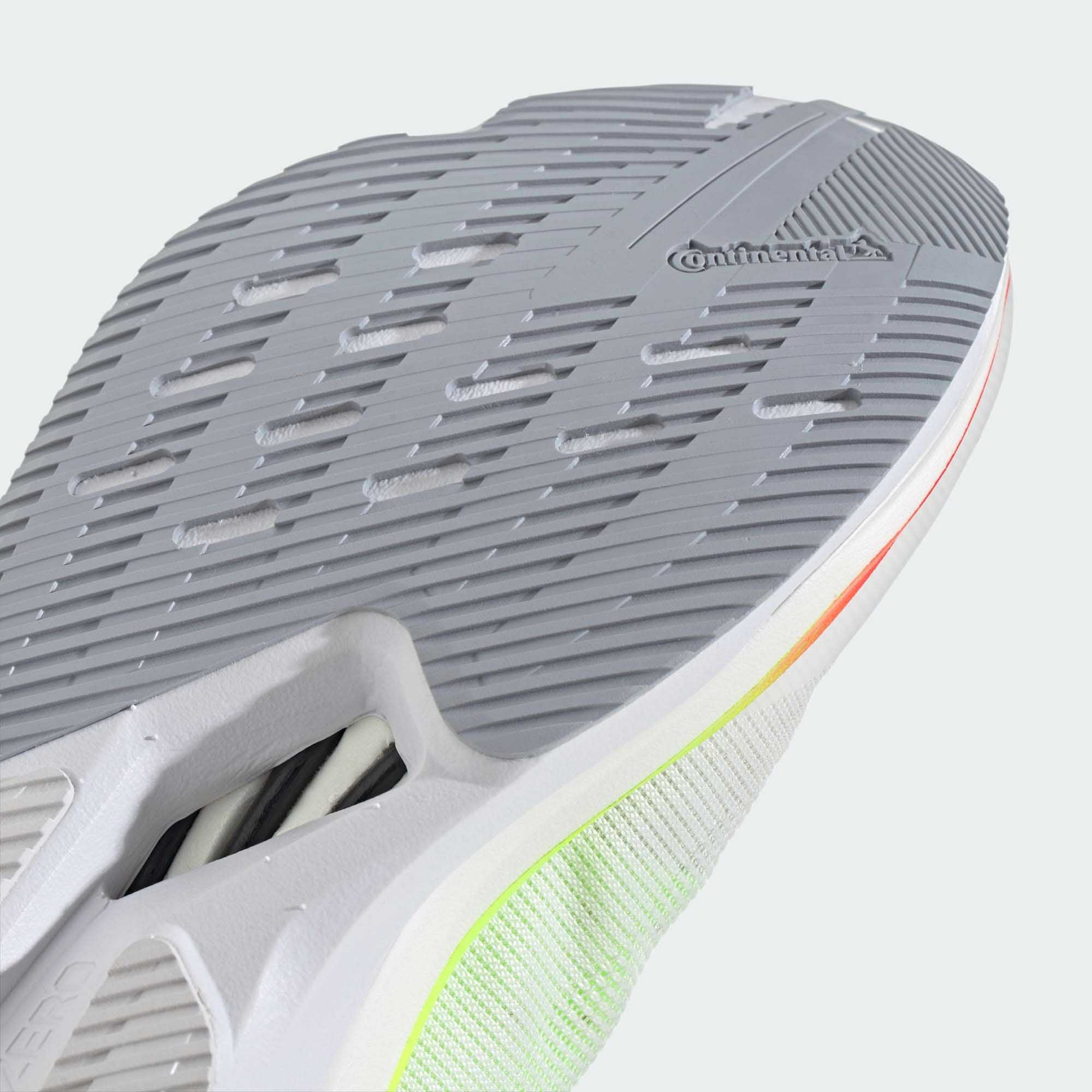 Adizero Boston 12 Herre Cloud White/Core Black/Lucid Red