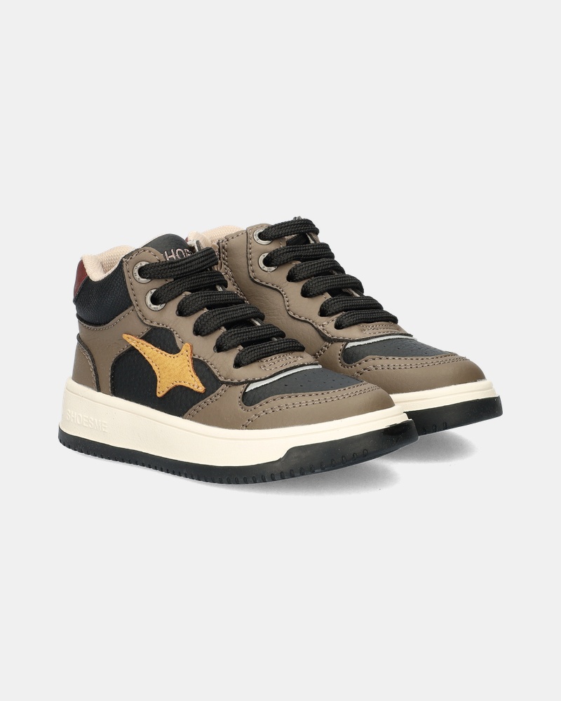 Shoesme Hoge sneakers  - groen