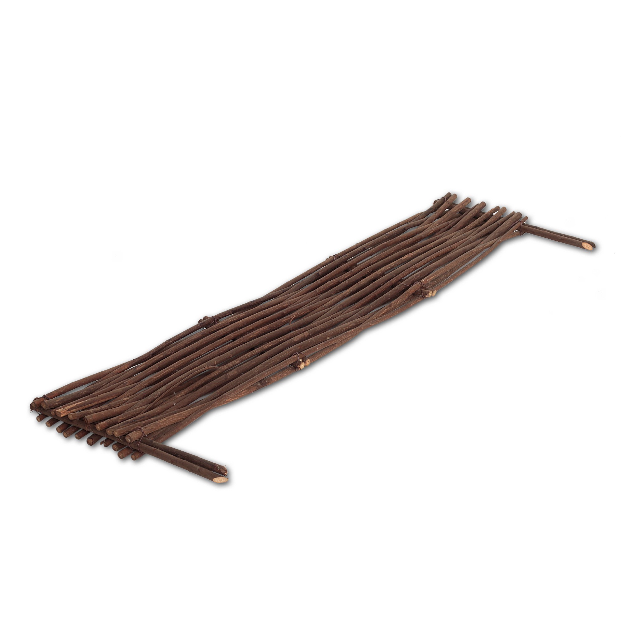 Weidenzaun, natur, B 100 cm, H 20 cm, T 3 cm günstig bestellen