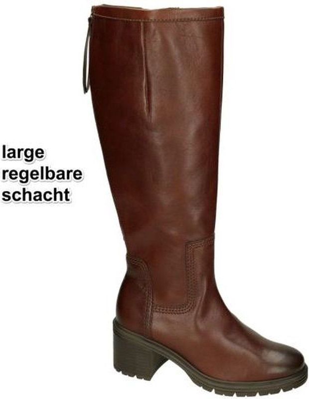 Gabor - Varenne Sattel - Laarzen - Kastanje Bruin - Hoge Laarzen - Herfst/Winter Collectie 2023
