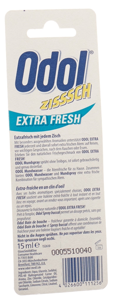 Odol Mundspray<br>15 ml, ohne Alkohol