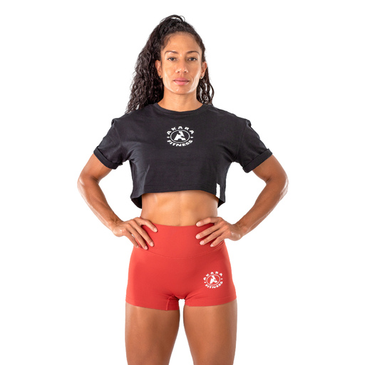 Camiseta cropped Akara Queen