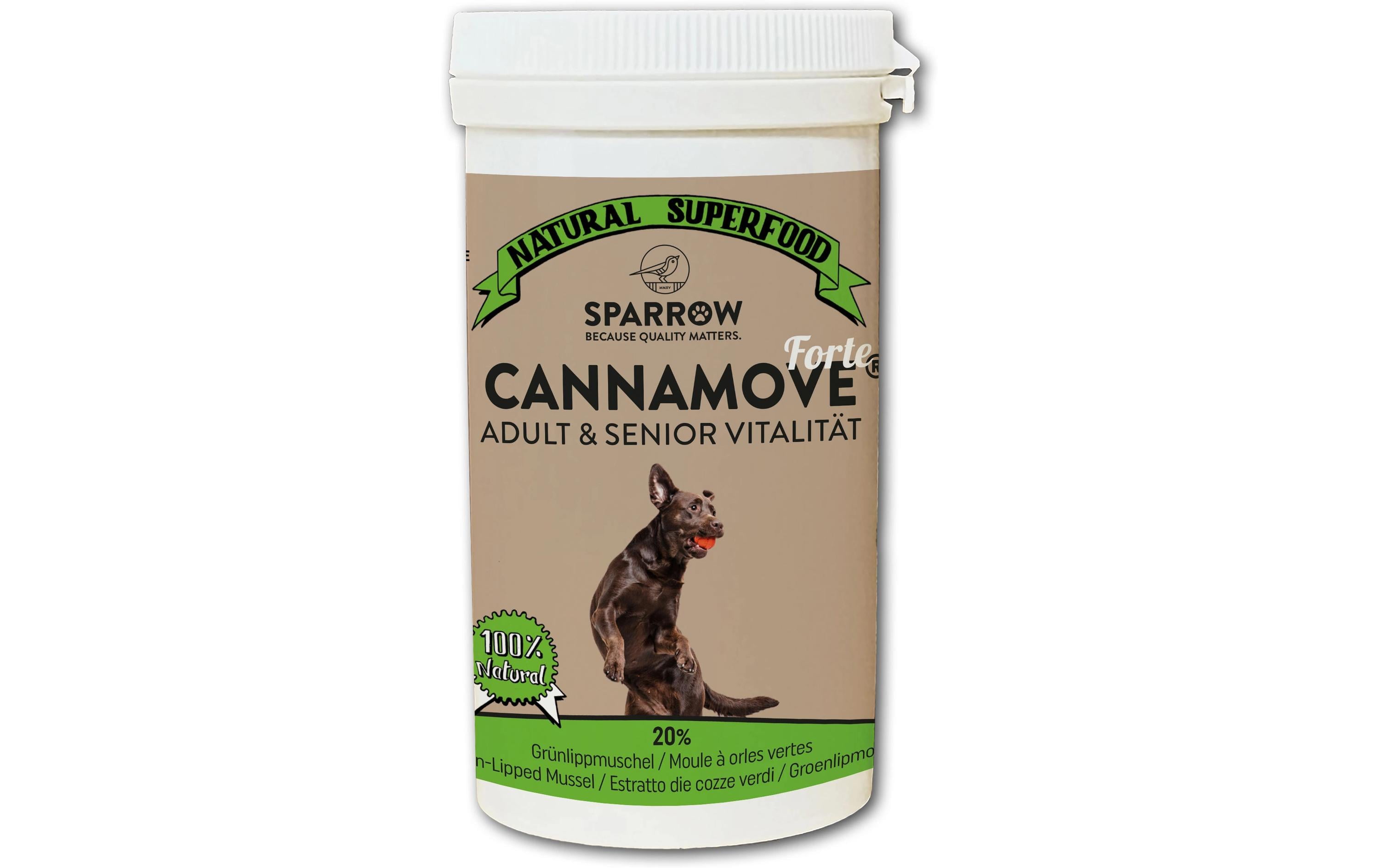 Hunde-Nahrungsergänzung CannaMove Forte, 100 gErgänzungsfuttermittel für Hunde