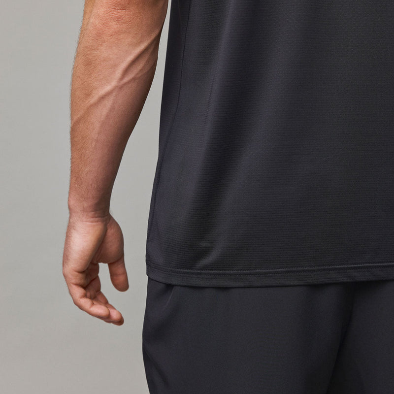 Trainingsshirt Herren aus recyceltem Polyester Blau